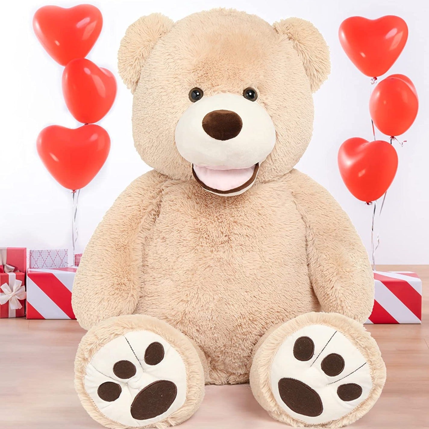 New Cute Factory Price Large Soft Toy Pillow Teddy Bear Stuffed Animals  Jumbo Teddy Bear For Wedding