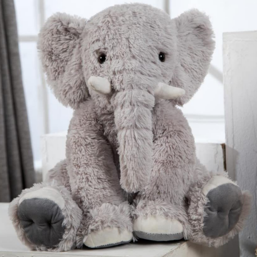 Elephant Stuffed Animal Toy, Multicolor, 19 Inches