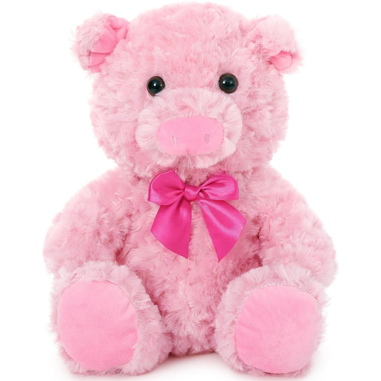 Cute Pig Plush Toy, Pink, 12 Inches