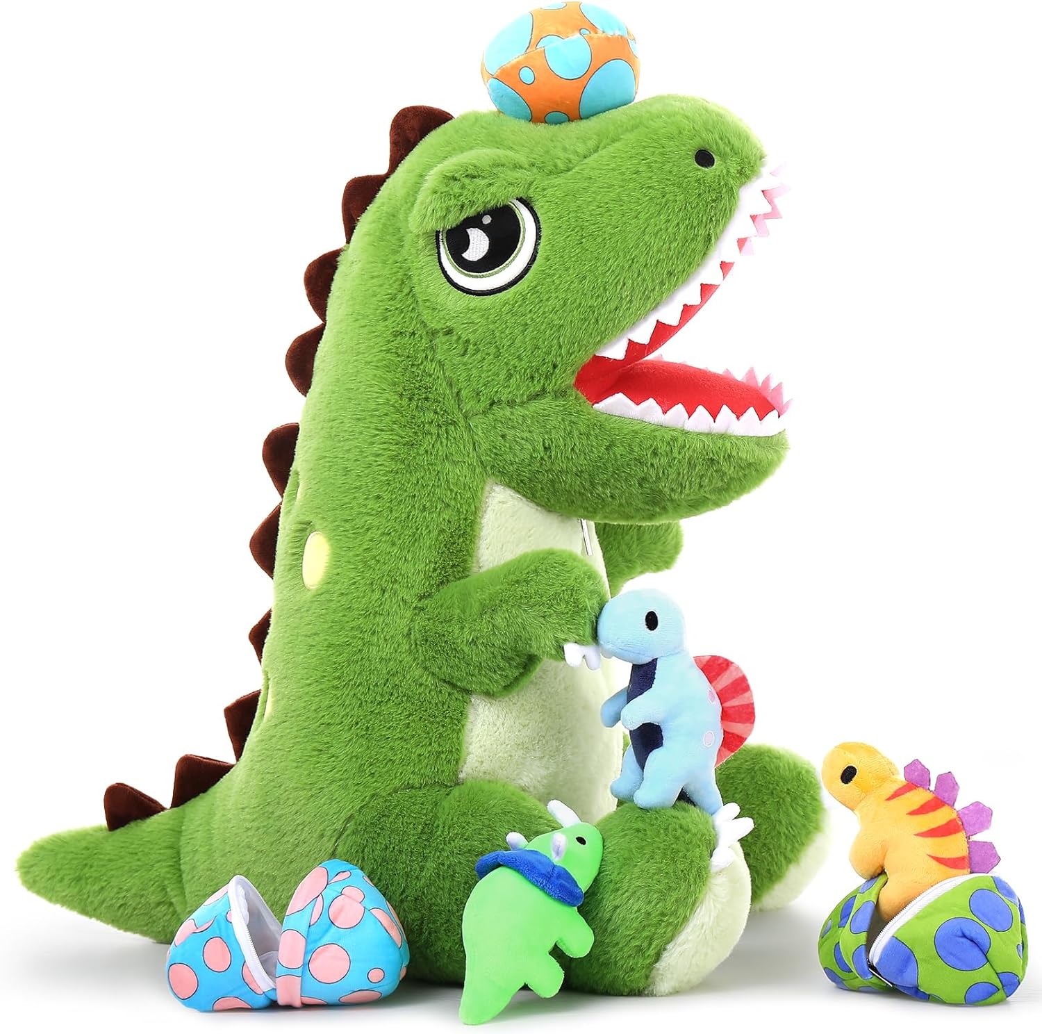 Tyrannosaurus Rex Plush Toy Set, 19.6 Inches