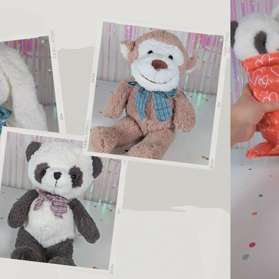 3 Packs Stuffed Animal Toy Set, 13.5 Inches