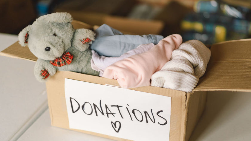 Offering Stuffed Animals for Donation to Charitable Organizations