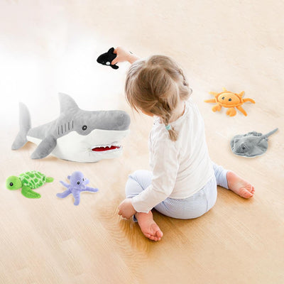 Shark Plushie Marine Life Toy 22'' - Friend Teddy