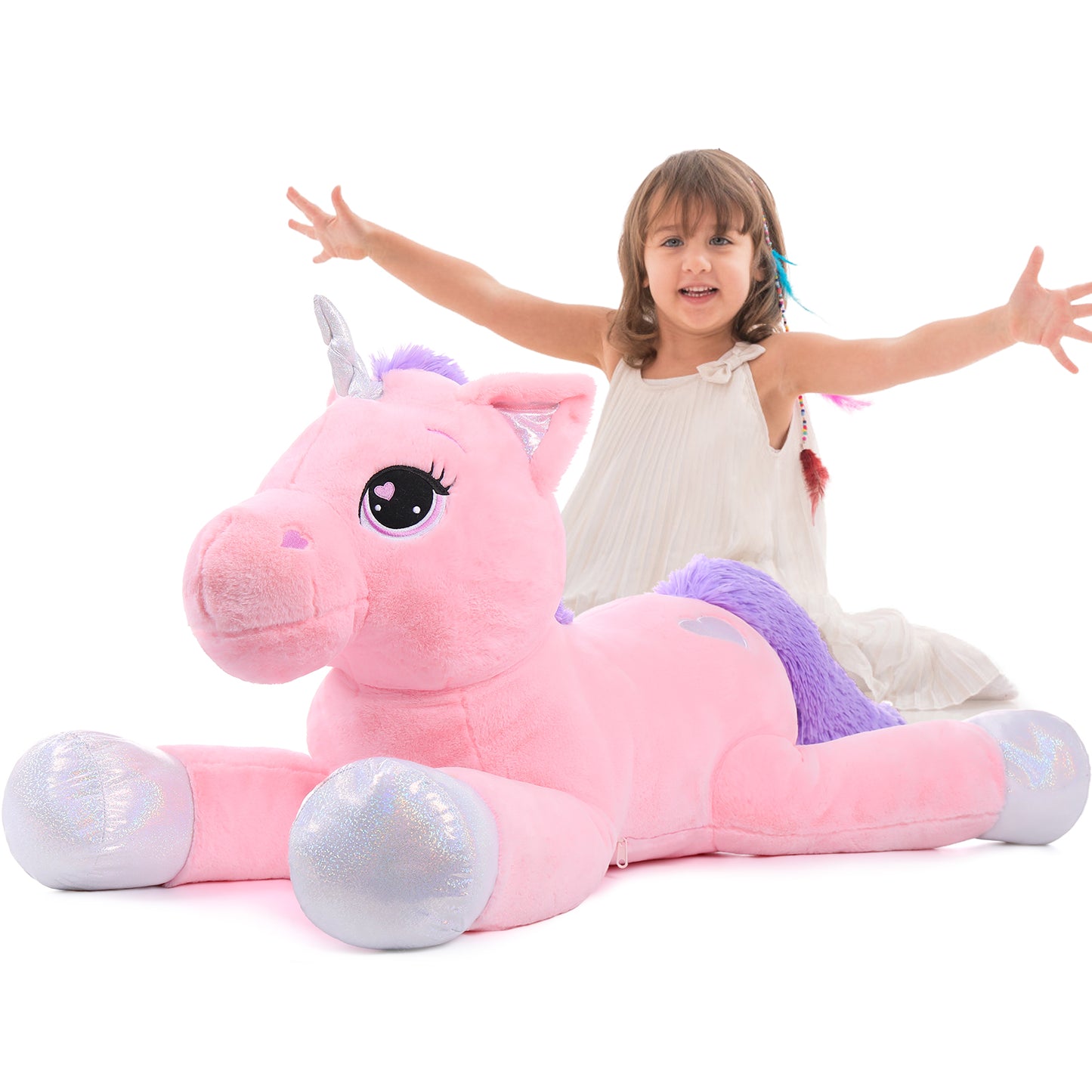 MorisMos Giant Unicorn Stuffed Animal Toy