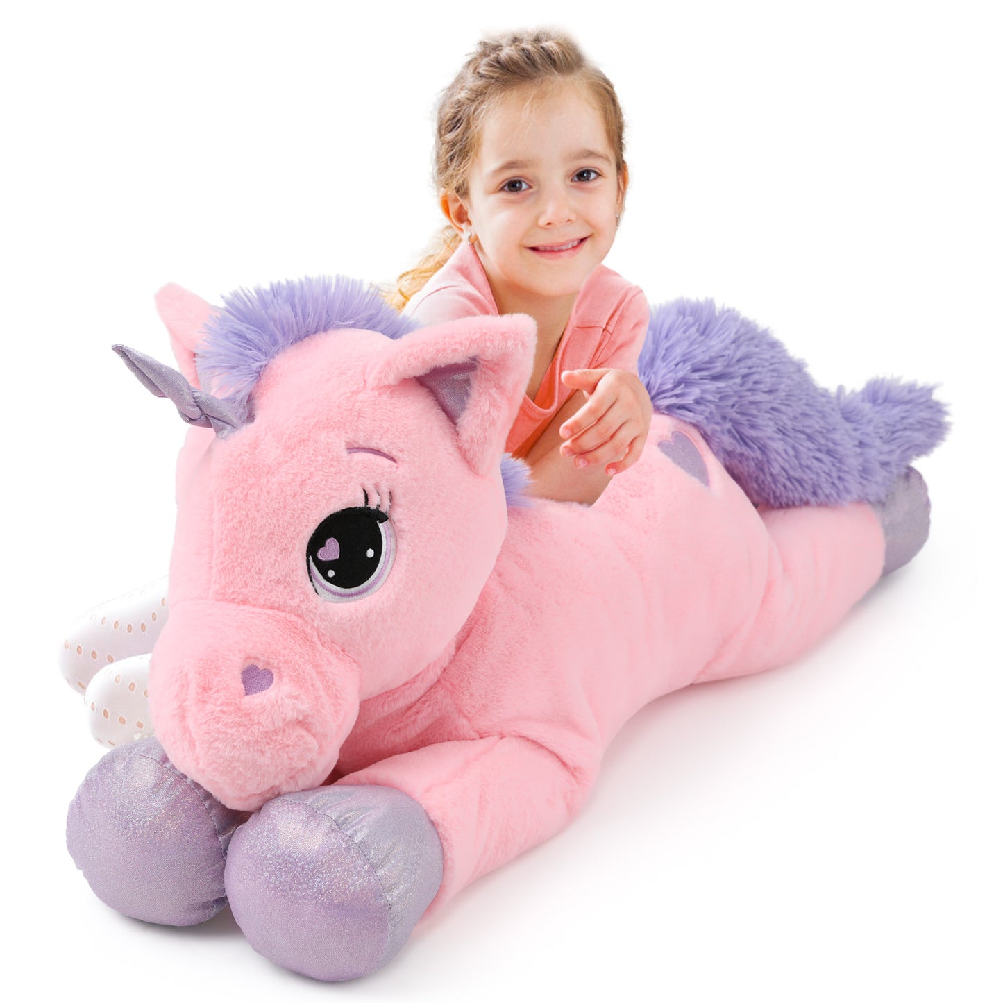 MorisMos Giant Unicorn Stuffed Animal Toy