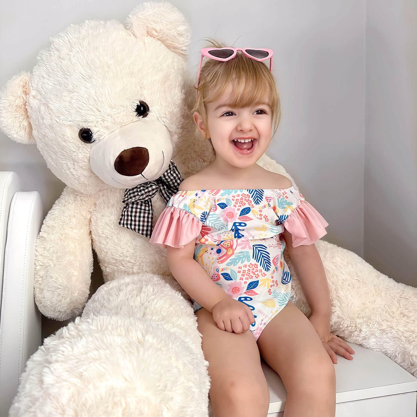 MaoGoLan Riesiger Teddybär, 1,2 m, Stofftier, Stoffbär, Babyparty, lebensgroß, großer Teddy für Freundin, Freund, Ehefrau, Kinder 