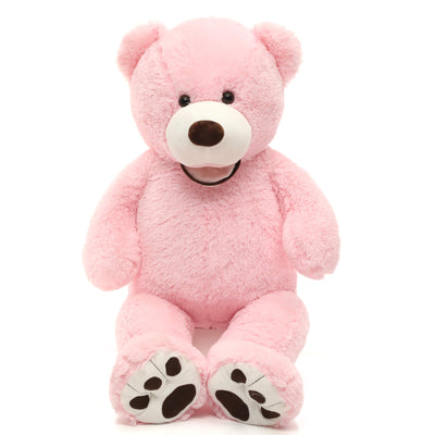 MorisMos Gros ours en peluche avec empreintes de pas, cadeaux pour petite amie, Saint-Valentin 