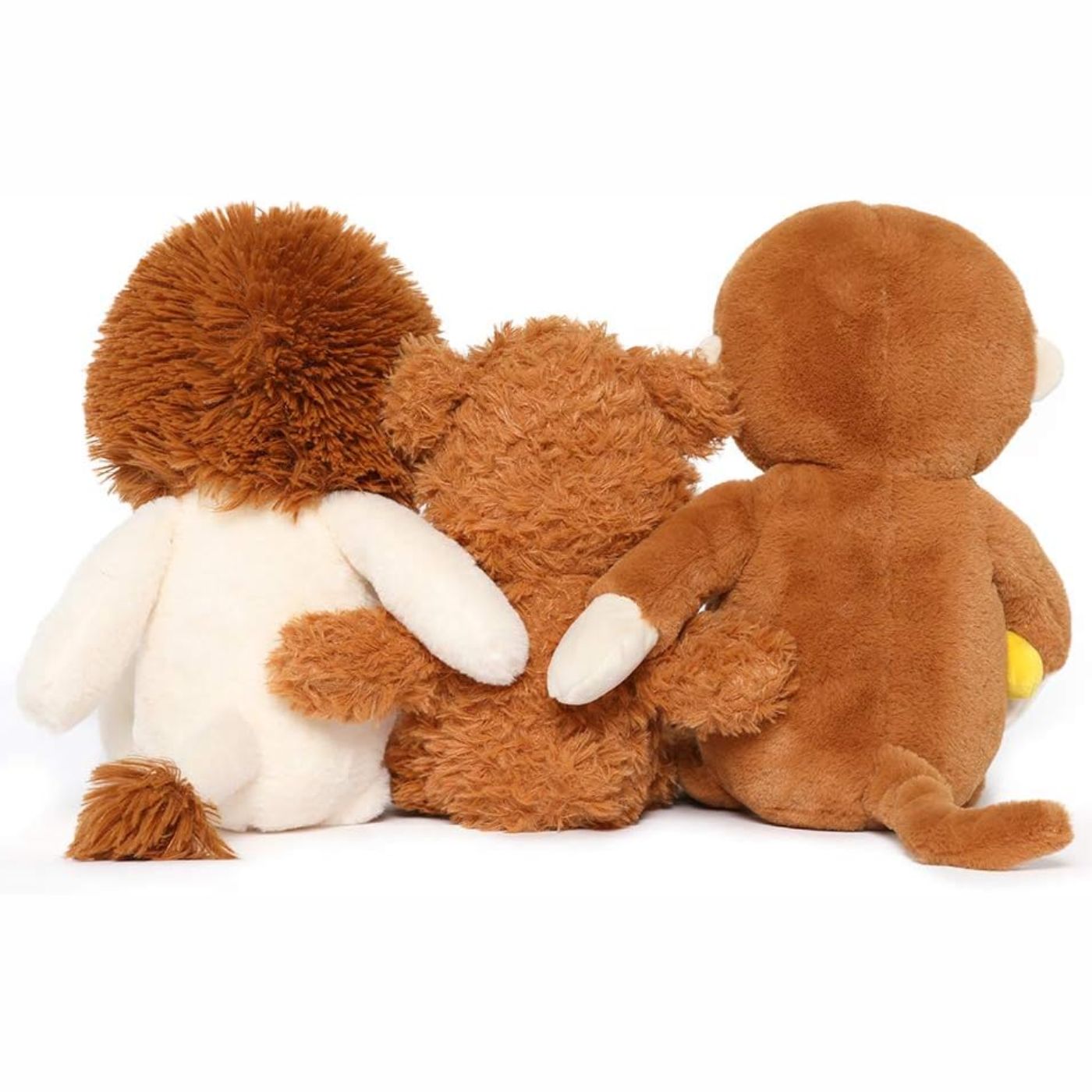 3 Pcs Stuffed Animal Plush Toys, 15.7 Inches