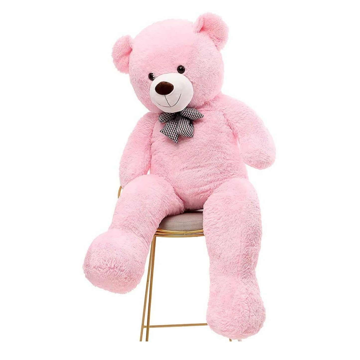 Huge Pink Teddy Bear Plush Toys - Pink Teddy Bear Stuffed Animals - Massive Valentine's Day Teddy Bears&Gifts - Soft Cuddly Smiling Face Big Teddy Bear Plush Gift for Girlfriend/Boyfriend - Teddy Bear Plush Dolls for Birthday/Baby Shower/Christmas