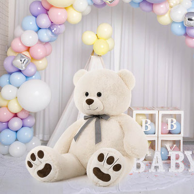 MaoGoLan 4.6ft Giant Teddy Bear Plush Toy Jumbo Stuffed Animal