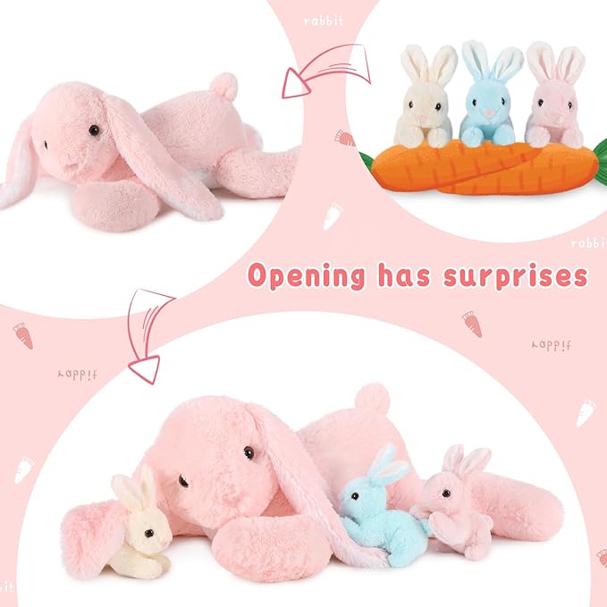 Easter Stuffed Bunny Rabbit Plush Toy Gifts