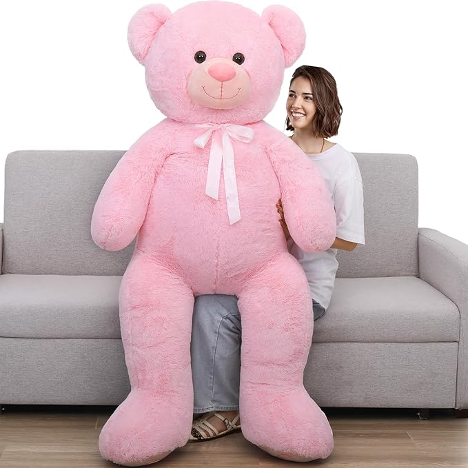 Giant Teddy Bear 5 Feet Tall - Pink
