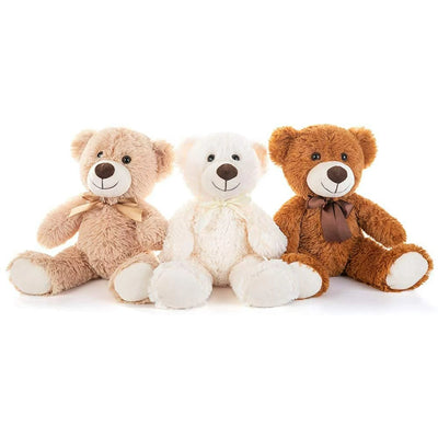 MorisMos 3 Packs Teddy Bear 13.8'' Cute Soft Stuffed Animal Plush Toys