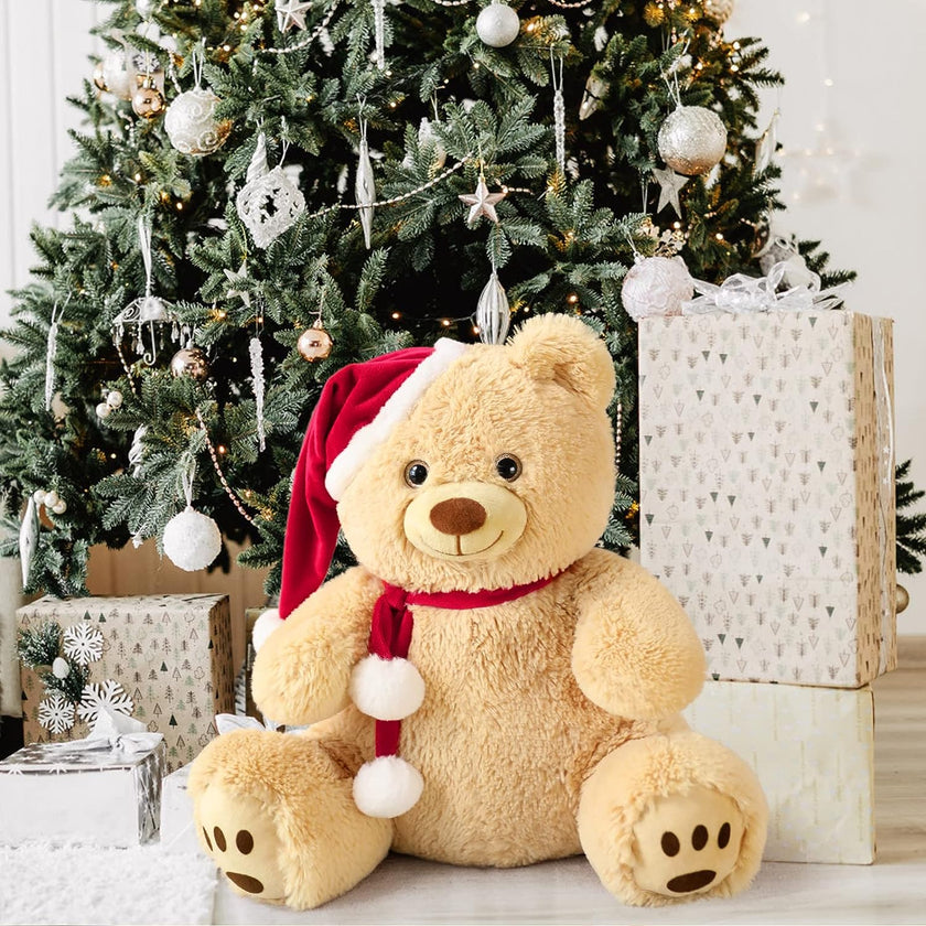 Weihnachts-Teddybär-Stofftier, 16 Zoll