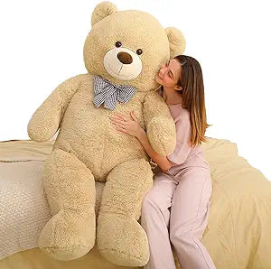 MorisMos Giant Pink Teddy Bear Stuffed Animal 5 Feet