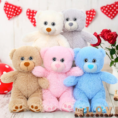 5 Piece Teddy Bears Plush Toy Set, 14 Inches