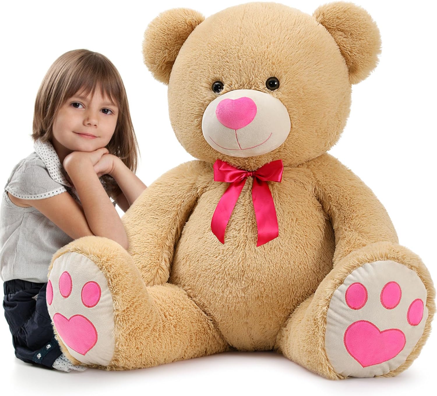 Giant Teddy Bear 47 inch Stuffed Animal Stuffed Bear