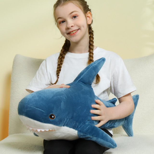 giant cute shark plush