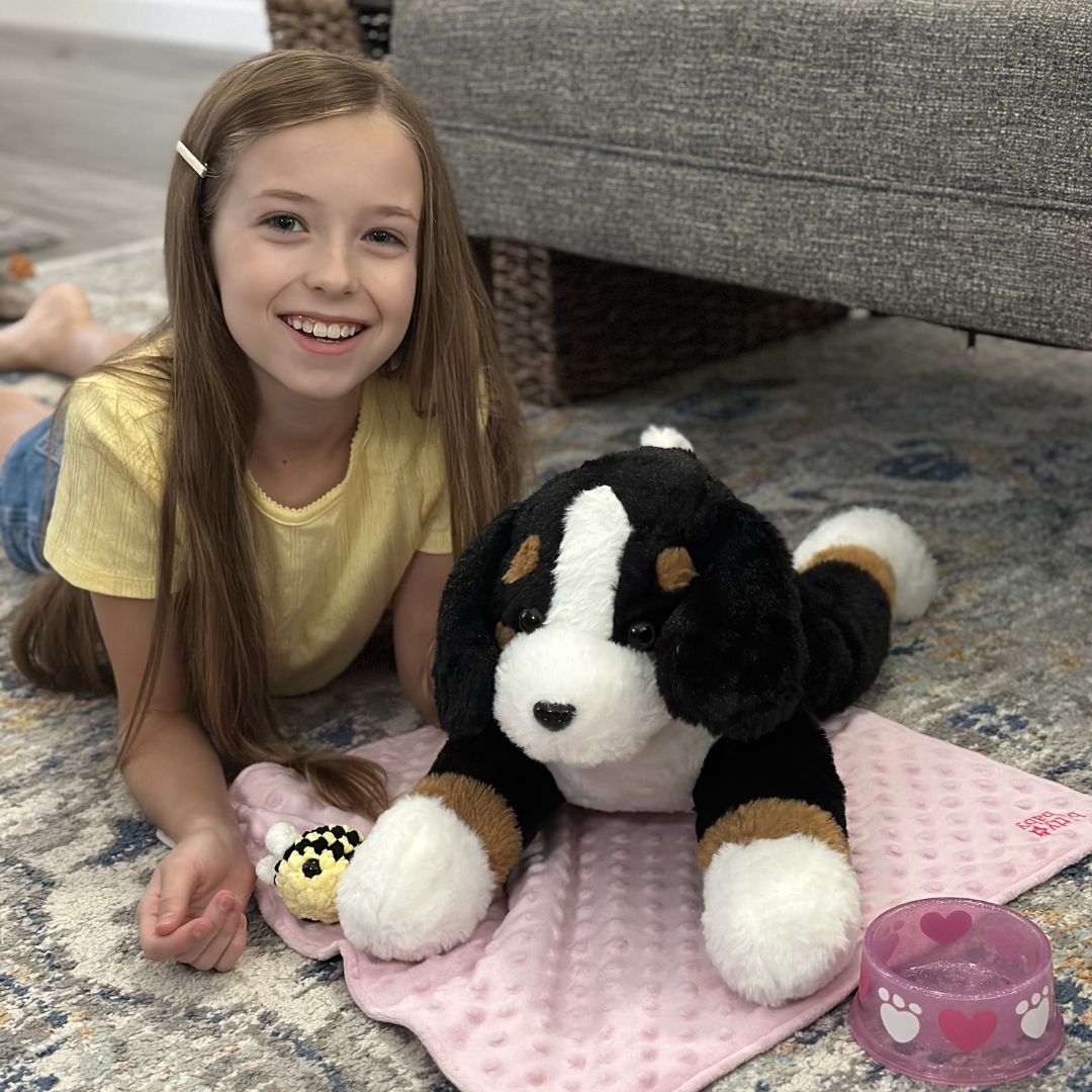 Bernese Stuffed Animals Dog Plush Toy, 25 Inches