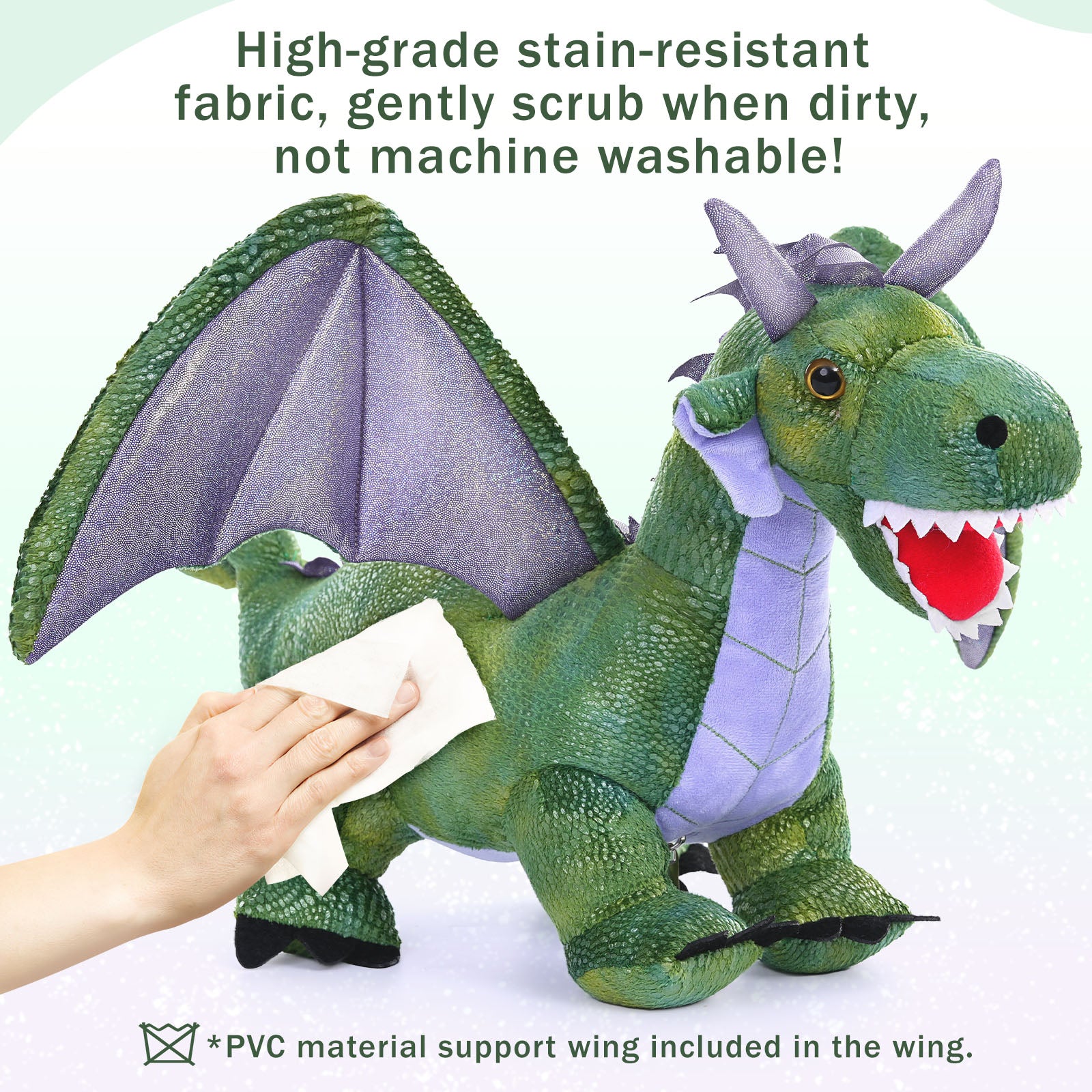 Flying Dragon Stuffed Toy Set 21.6 Inches