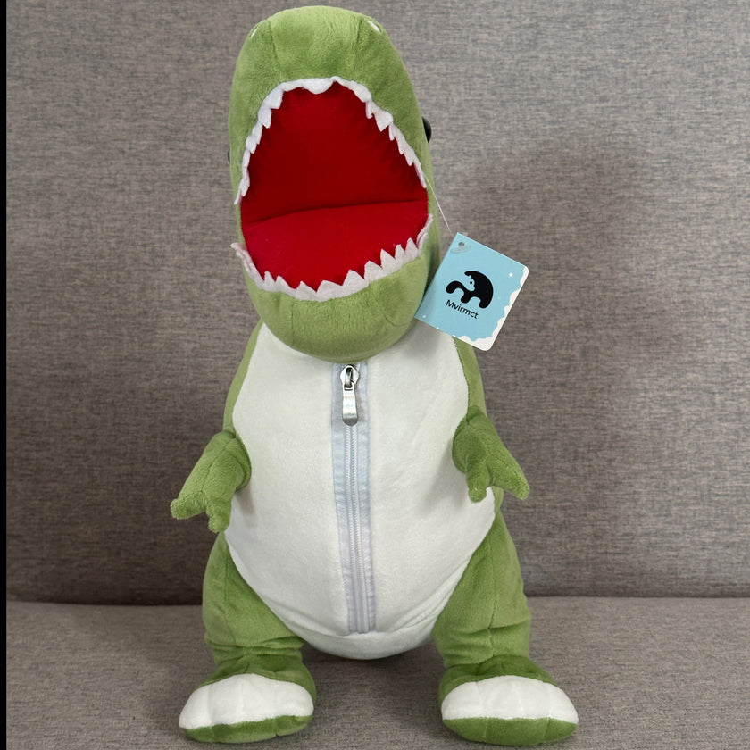 Mvirmct Plush Toys Ensemble de jouets en peluche dinosaure Vert