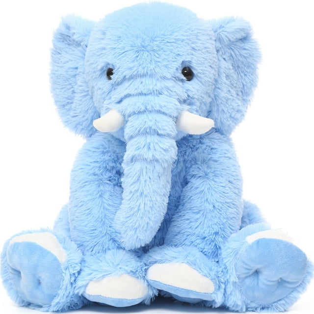 MorisMos 20'' Elephant Stuffed Animal Soft Stuffed Animal Elephant Plush Toy