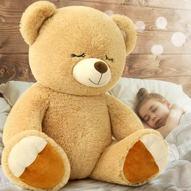 MorisMos 23.6'' Brown Teddy Bear Stuffed Animal