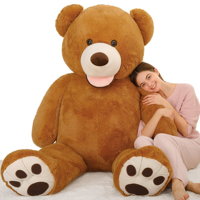 MorisMos Ours en peluche géant Marron 1,8 m