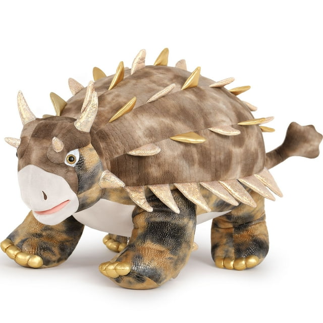 MorisMos Jumbo Brown Aragon Dinosaur Stuffed Animal