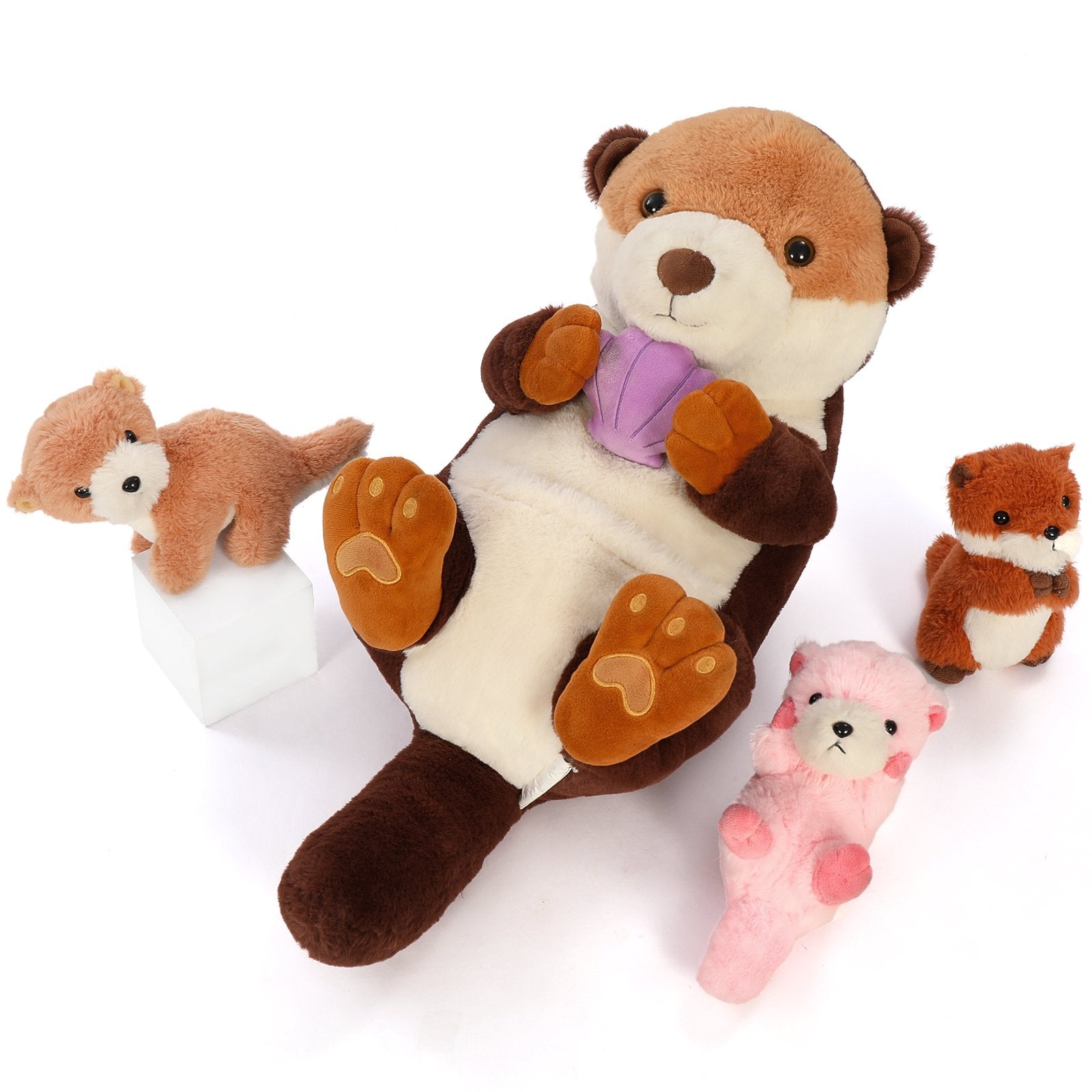 5 Piece Otter Stuffed Animal