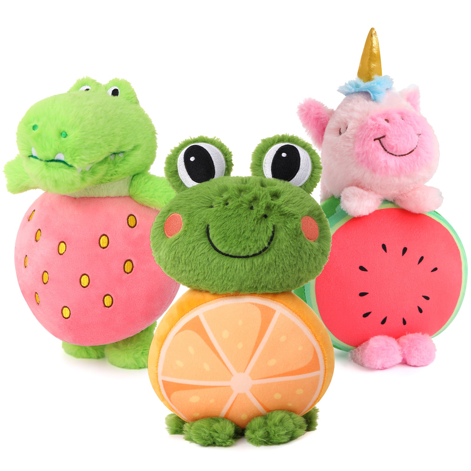 Cute Fruit Animal Plush Toy Stuffed Animals Bulk, 10.62 Inches