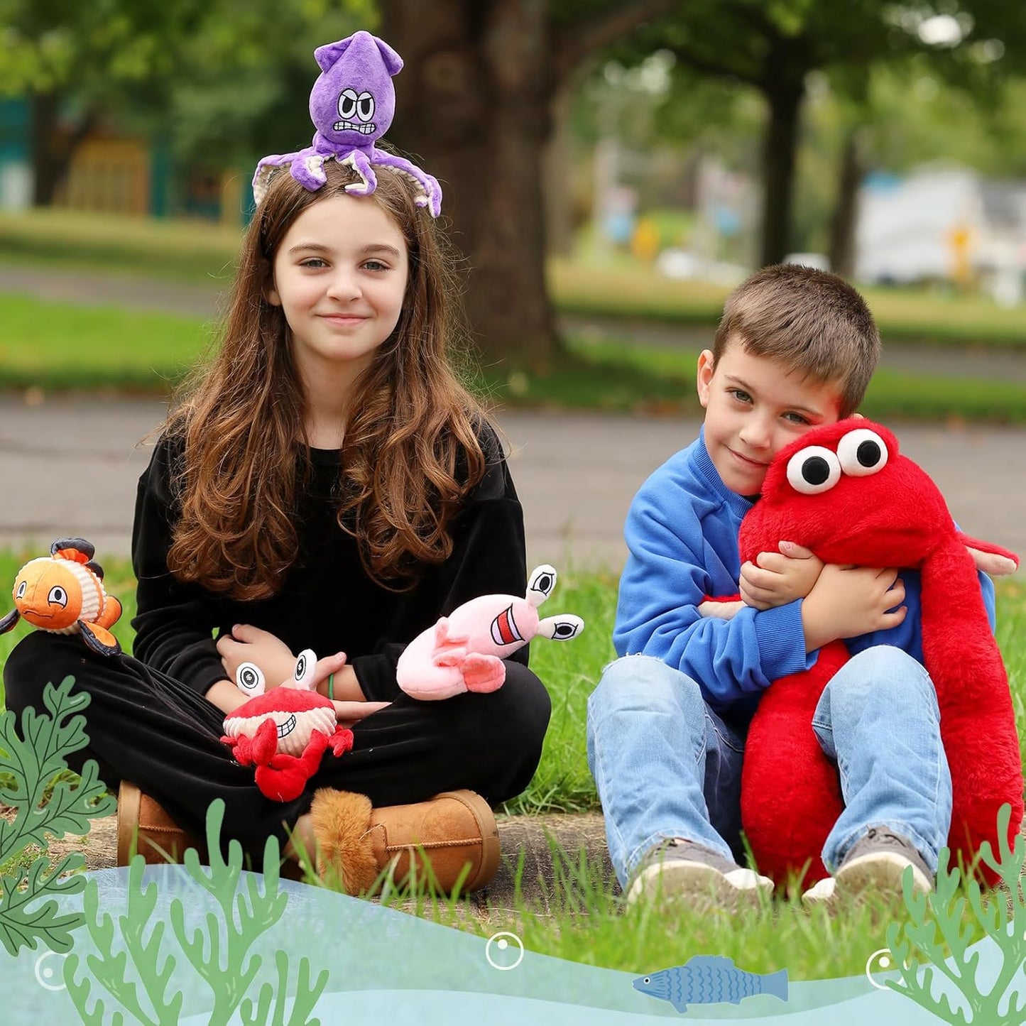 Lobster Weighted Plush Toy Ocean Stuffed Animals