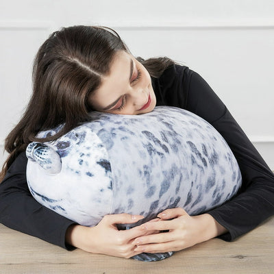 23.6" Chubby Blob Seal Hugging Pillow Stuffed Animal Plush Toy