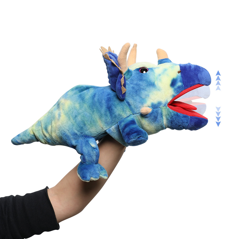 Dinosaur Hand Puppet Dinosaur Stuffed Animals, 15 Inches