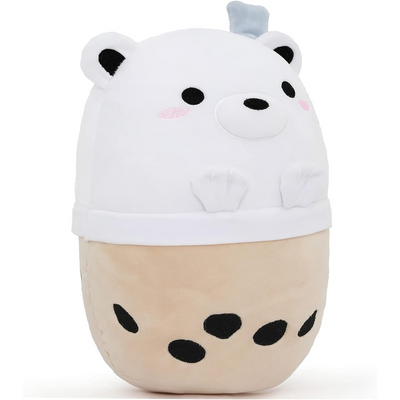 Polar Bear Stuffed Animal Toy, 12 Inches