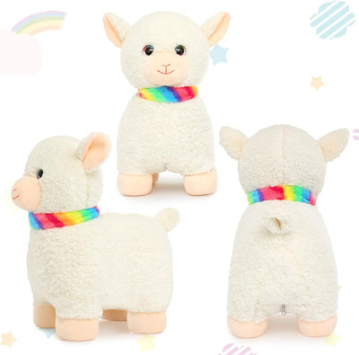 Alpaca Plush Toy Set, 14.5 Inches - MorisMos Stuffed Toys