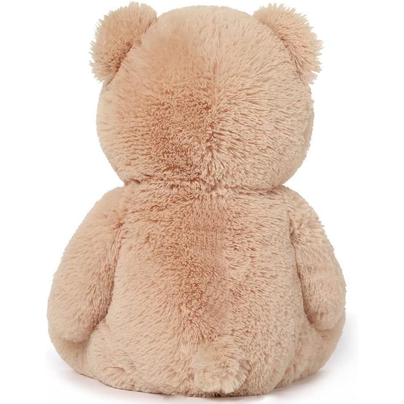 Teddy Bear Stuffed Toy, Light Brown/White, 18 Inches