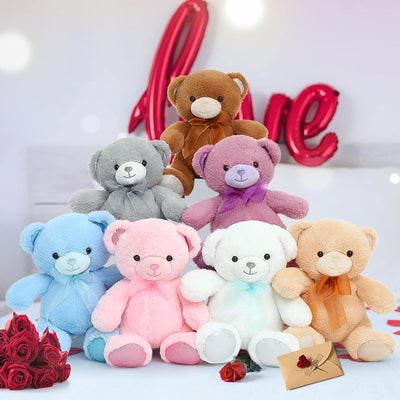 Ensemble de jouets en peluche Teddy Bear, multicolore, 14 pouces