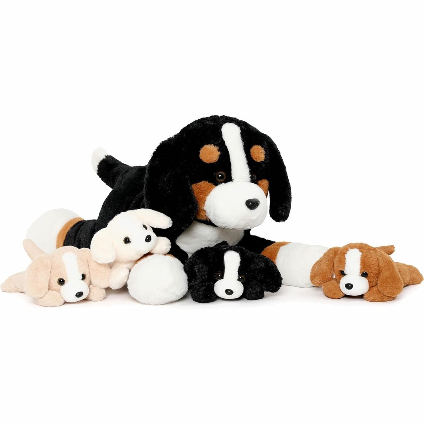 Bernese Mountain Dog Plush Toy Set, 24 Inches