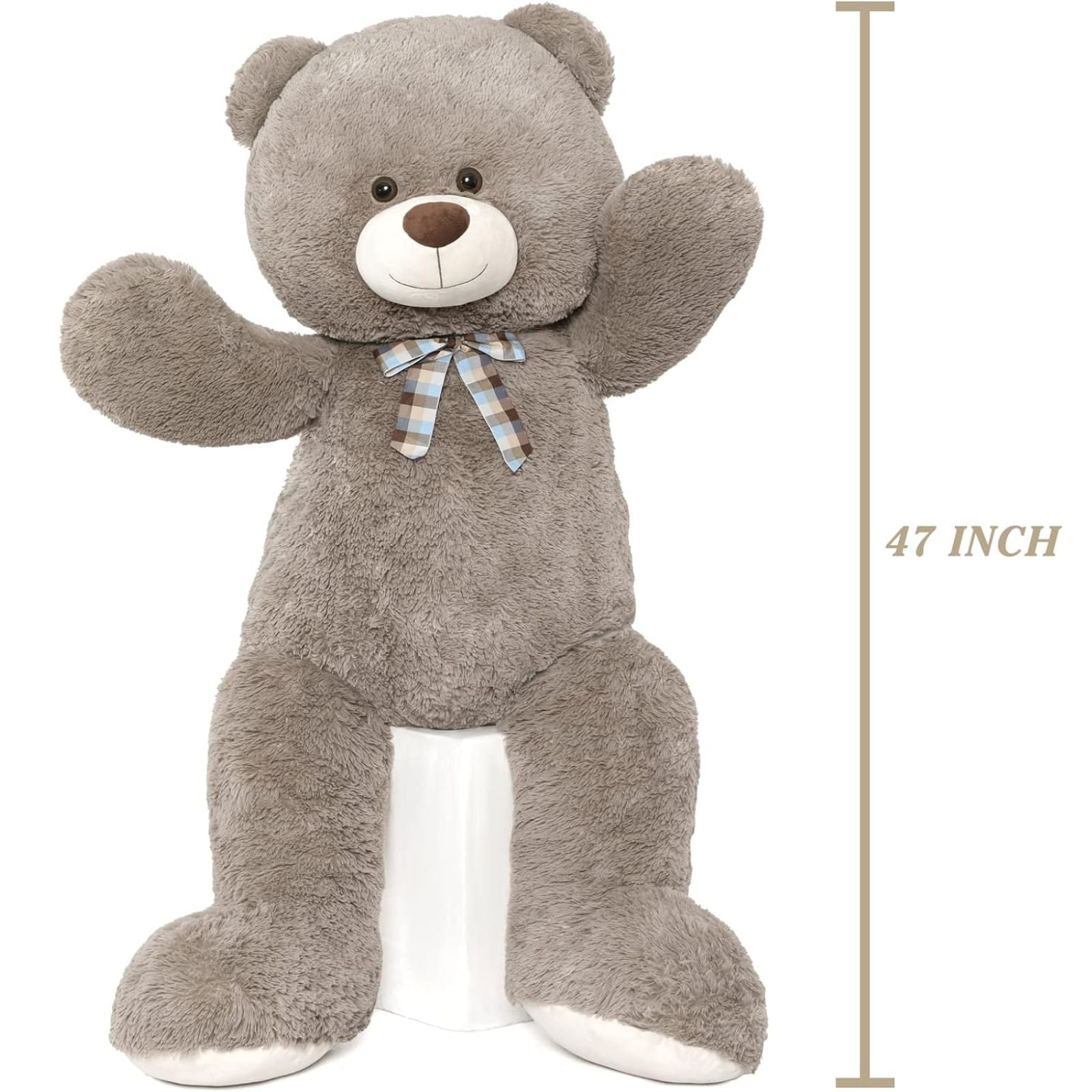 Big Teddy Bear Soft Toy, 47 Inches