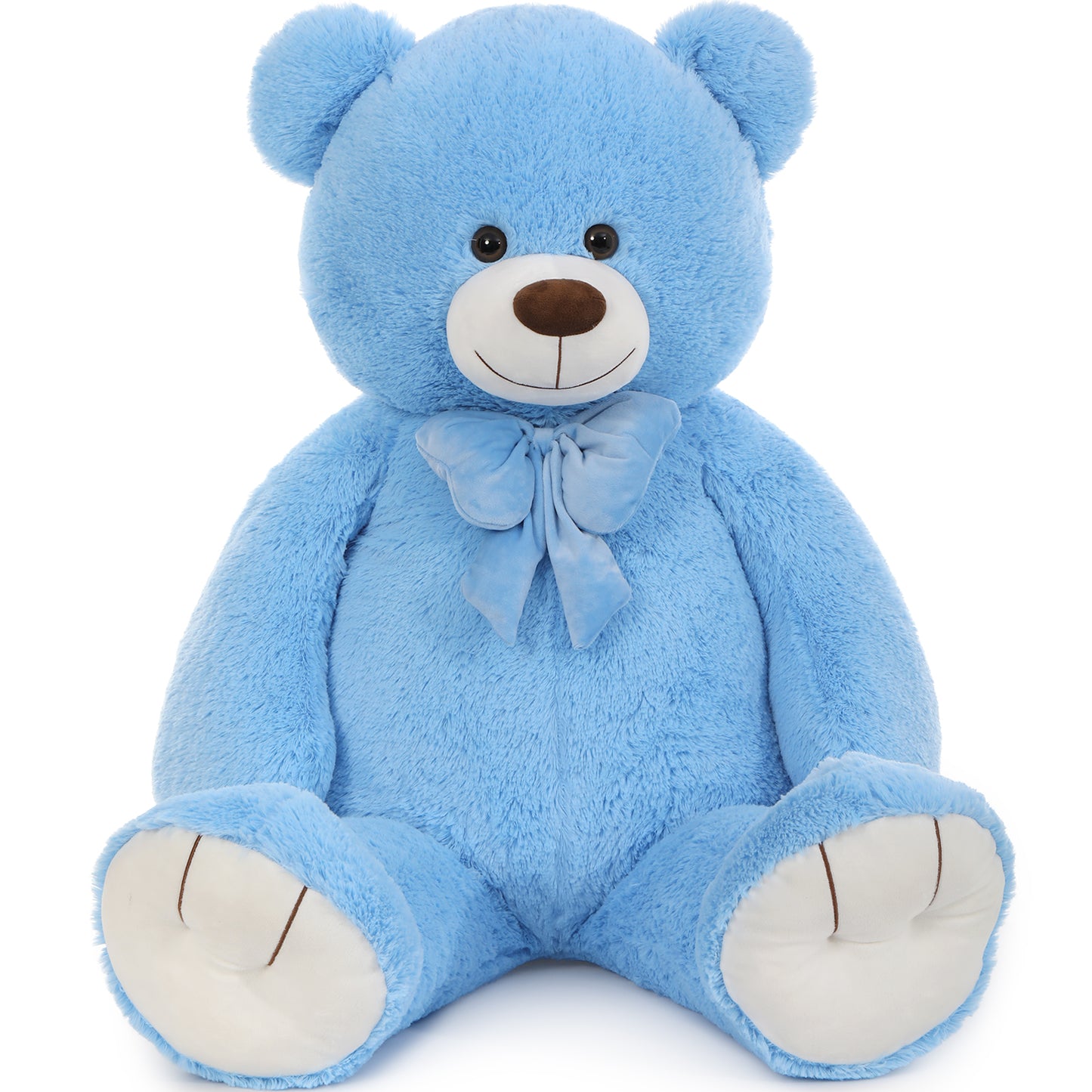 Big Teddy Bear Plush Toy Giant Bear Stuffed Animals, Blue, 47/59 Inches