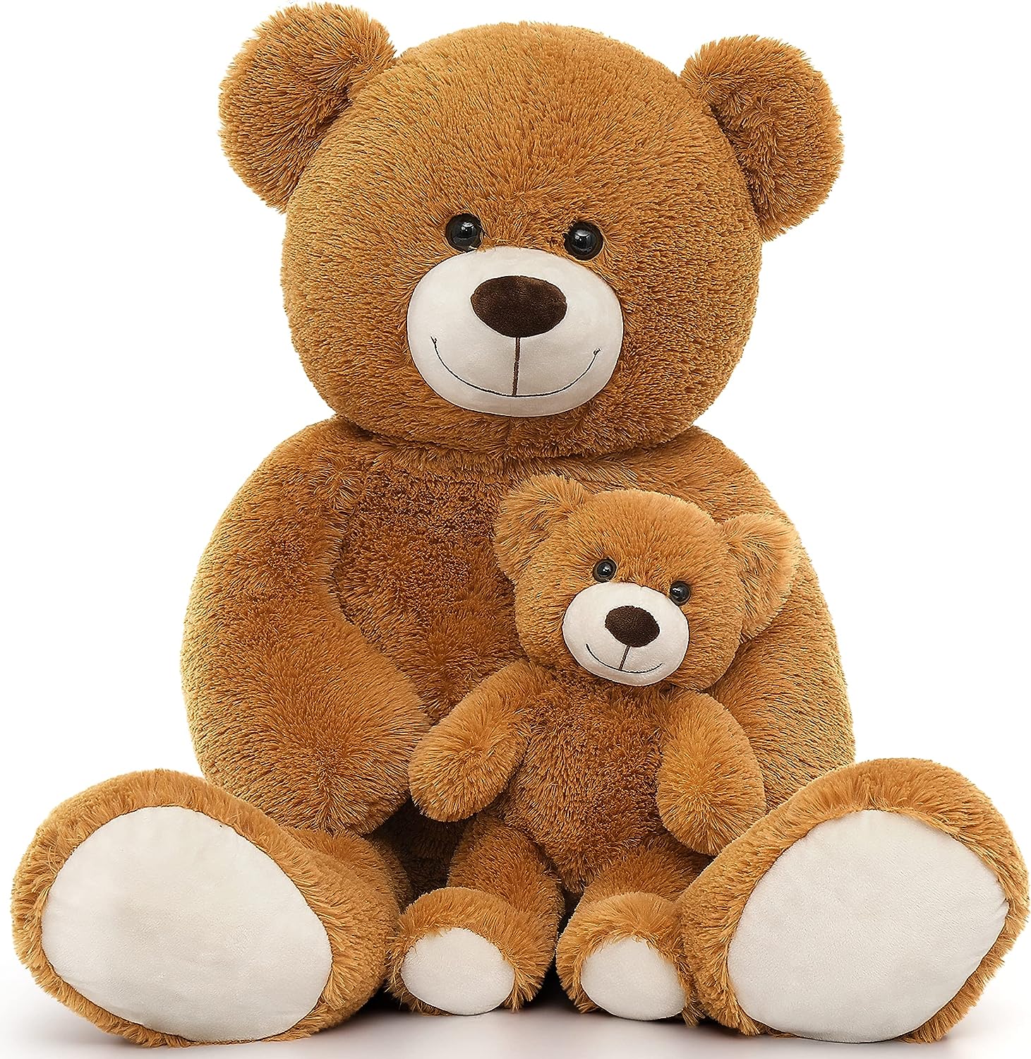 Giant Mommy Bear and Baby Stuffed Animal Toy, 39 Inches