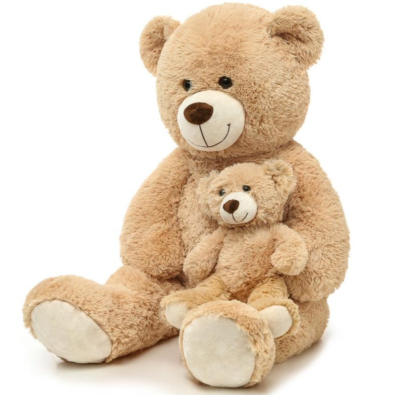 Giant Mommy Bear and Baby Stuffed Animal Toy, 39 Inches