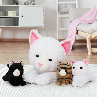 Cat Plush Toy Playset, 23.6 Inches