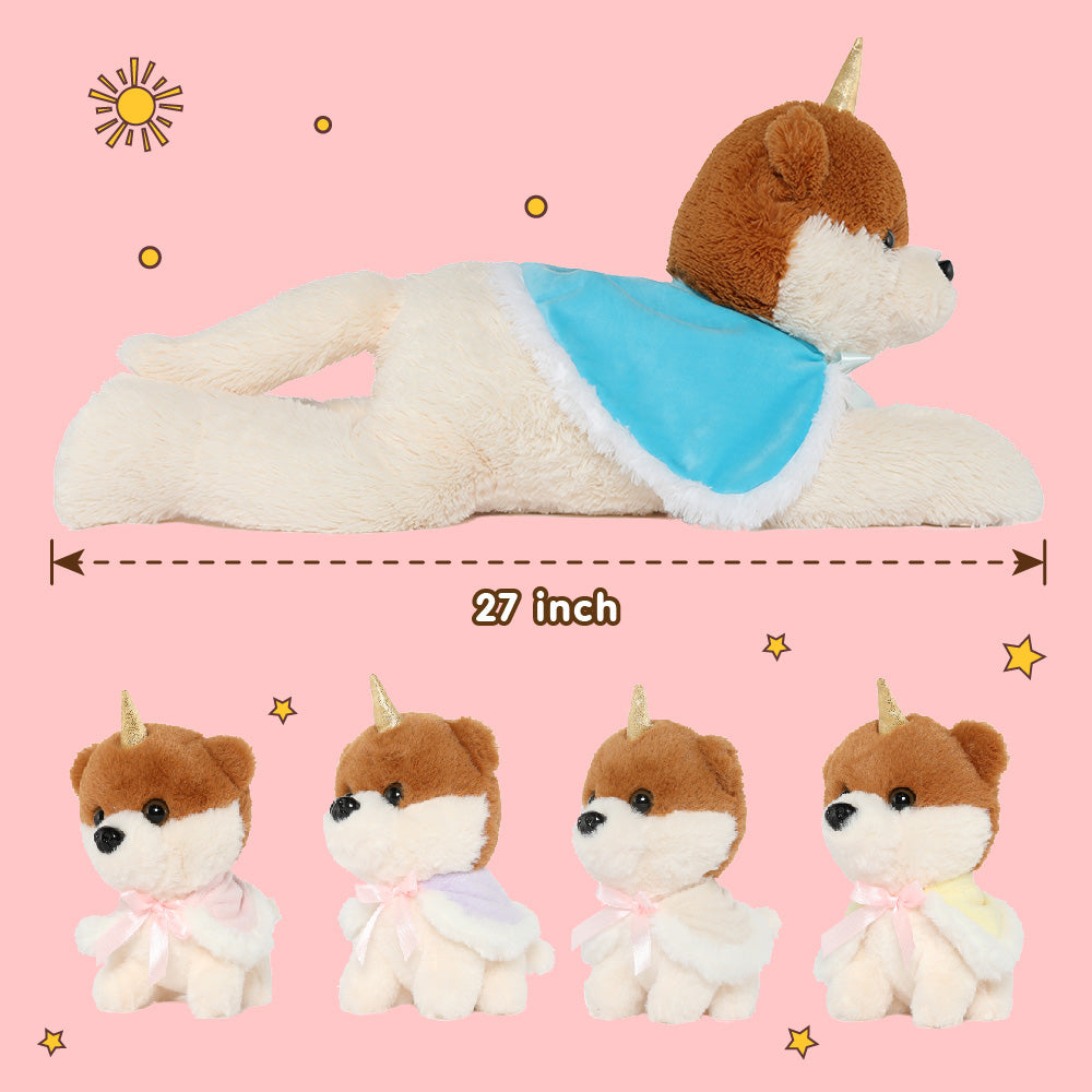 Cloak Dog Stuffed Animals, 27 Inches