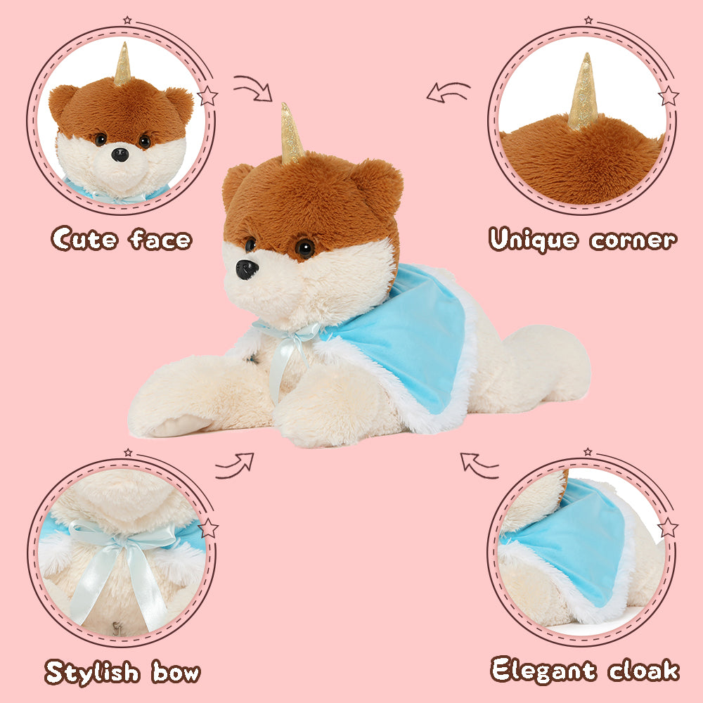 Cloak Dog Stuffed Animals, 27 Inches