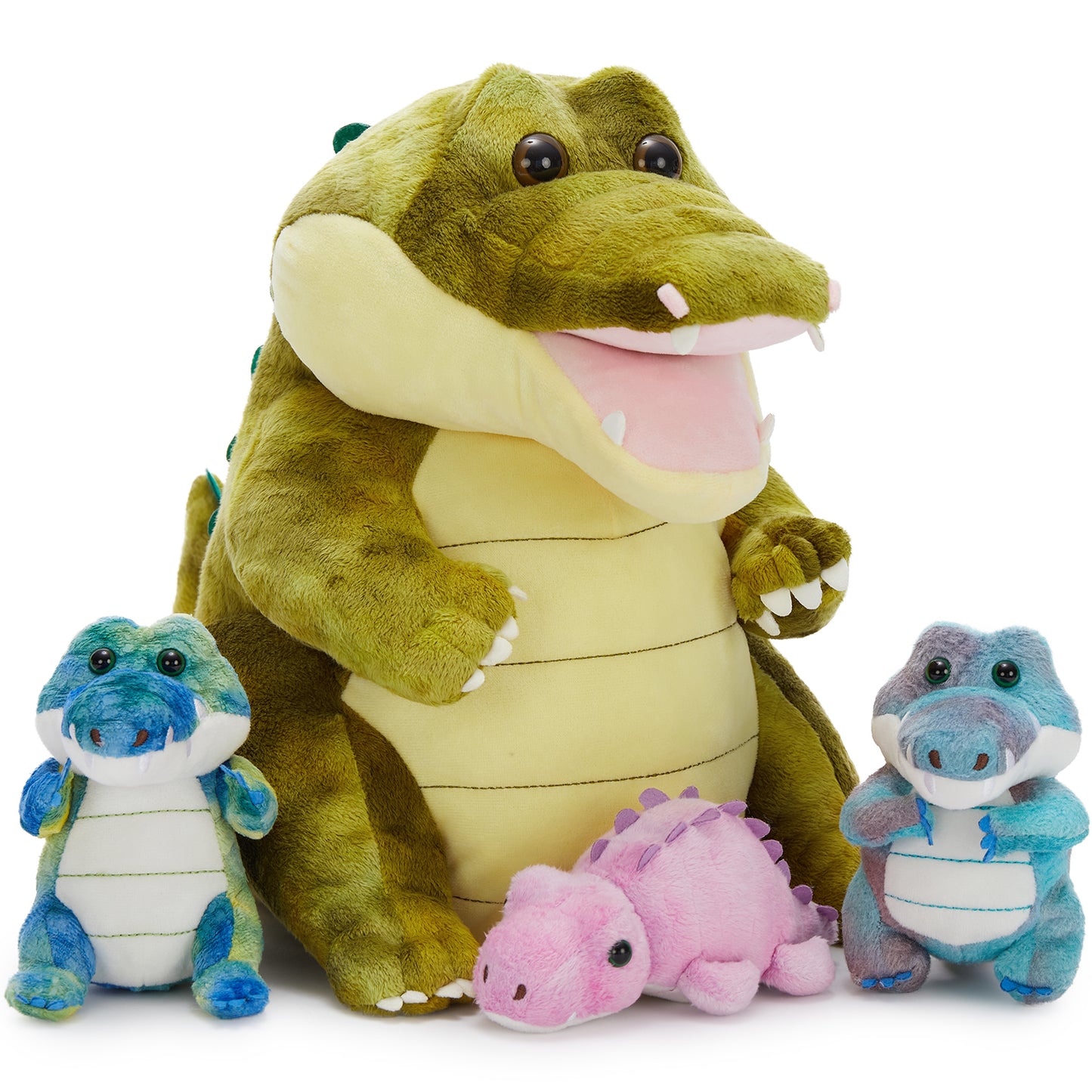 Crocodile Plush Toys Alligator Stuffed Animals, 13.7 Inches