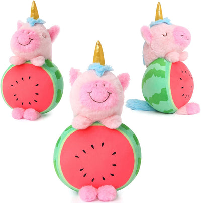 Cute Fruit Stuffed Animal Toy Set, 10.7 Inches