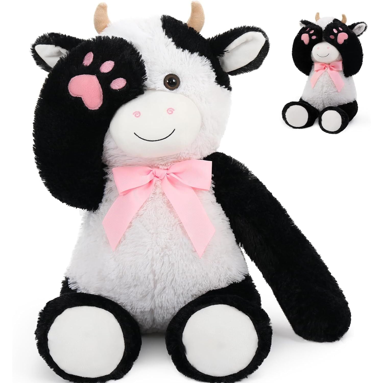 Dairy Cow/Fox Plush Toy, 24 Inches