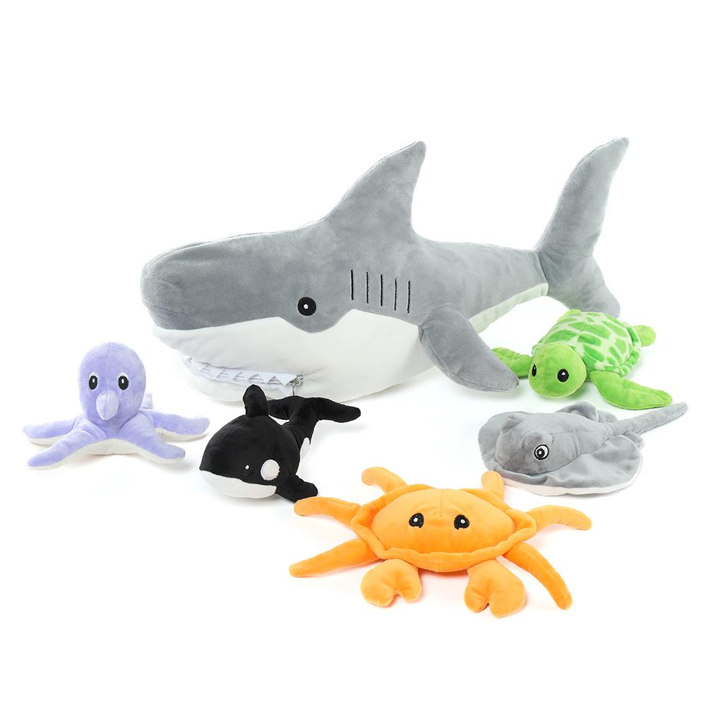 Shark Plushie Marine Life Toy 22'' - Friend Teddy